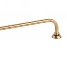 Porte-serviettes de bain - classic-style - laiton-haute qualité - produit fait main - made in Italy - couleur bronze