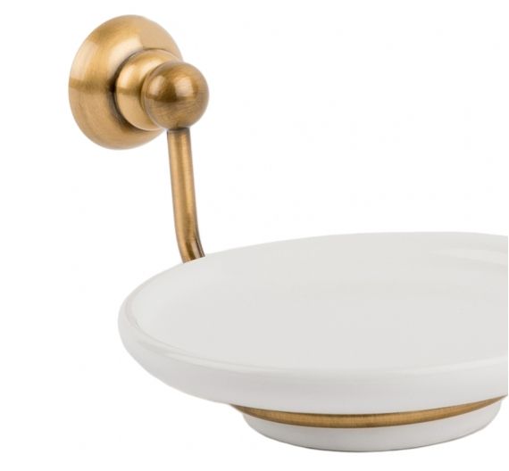 Accessorio porta sapone a parete-complementi arredo bagno alta qualità-prodotto artigianale-collezione classica bagno bronzo