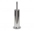 toilet brush holder toilet with round base by supporting ground - material brass - multiple finishes - craft product for the