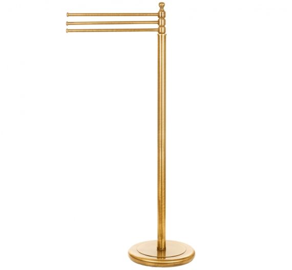 Standing from the floor to the bathroom for paper towel holder - made of brass - rods ro / ro - craft product, high quality