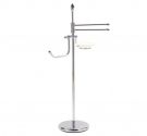 - Standing bathroom furniture door paper towel holder and soap - bathroom furniture made in Italy - rust-free and quality