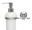 Dispenser porta sapone liquido da bagno arredamento made in Italy in stile classico da bagno hand made