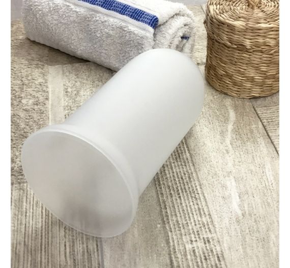 tube de rechange pour brosse à cuvette de toilette en verre 