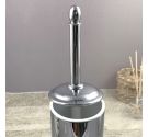 Scopino-wc-da-terra-antiruggine-percé-in-brass-chrome-equipped-of-elements-spare parts-product-Made-In-Italy-style-shabby
