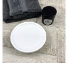 soap dish spare white ceramic for bathroom accessories - bathroom furnishing Italian