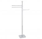 Floor stand roll holder and towel rail to be on - Base to save space - a Floor lamp made in italy with passion and care