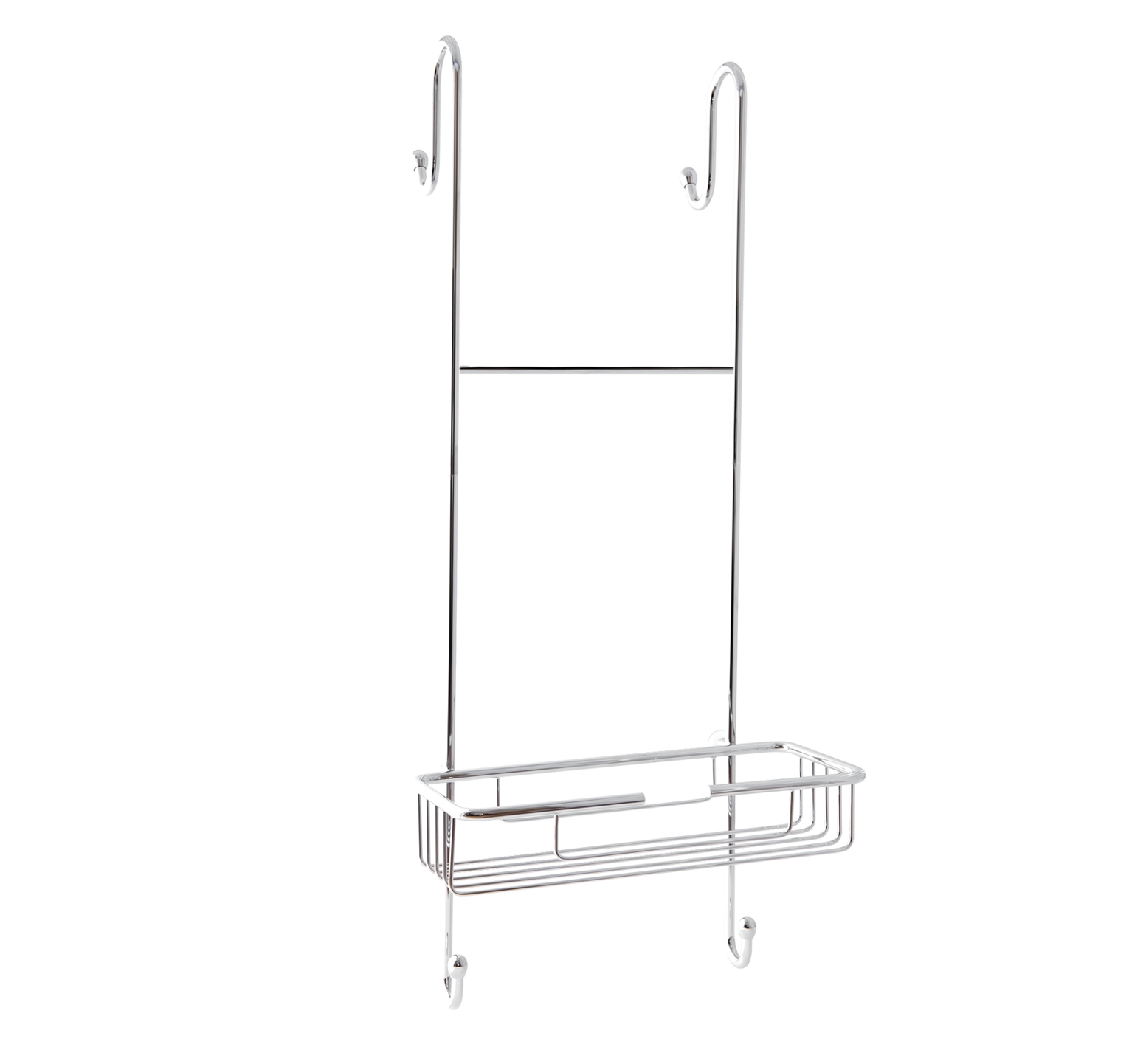 Storage basket for shower to hang with hooks - Shower bathroom line