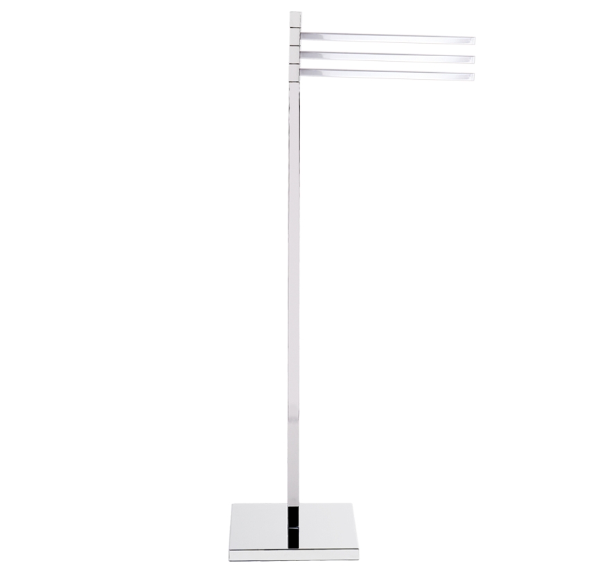 Planter towel rack with three rolling rods - Q.UBI LINE