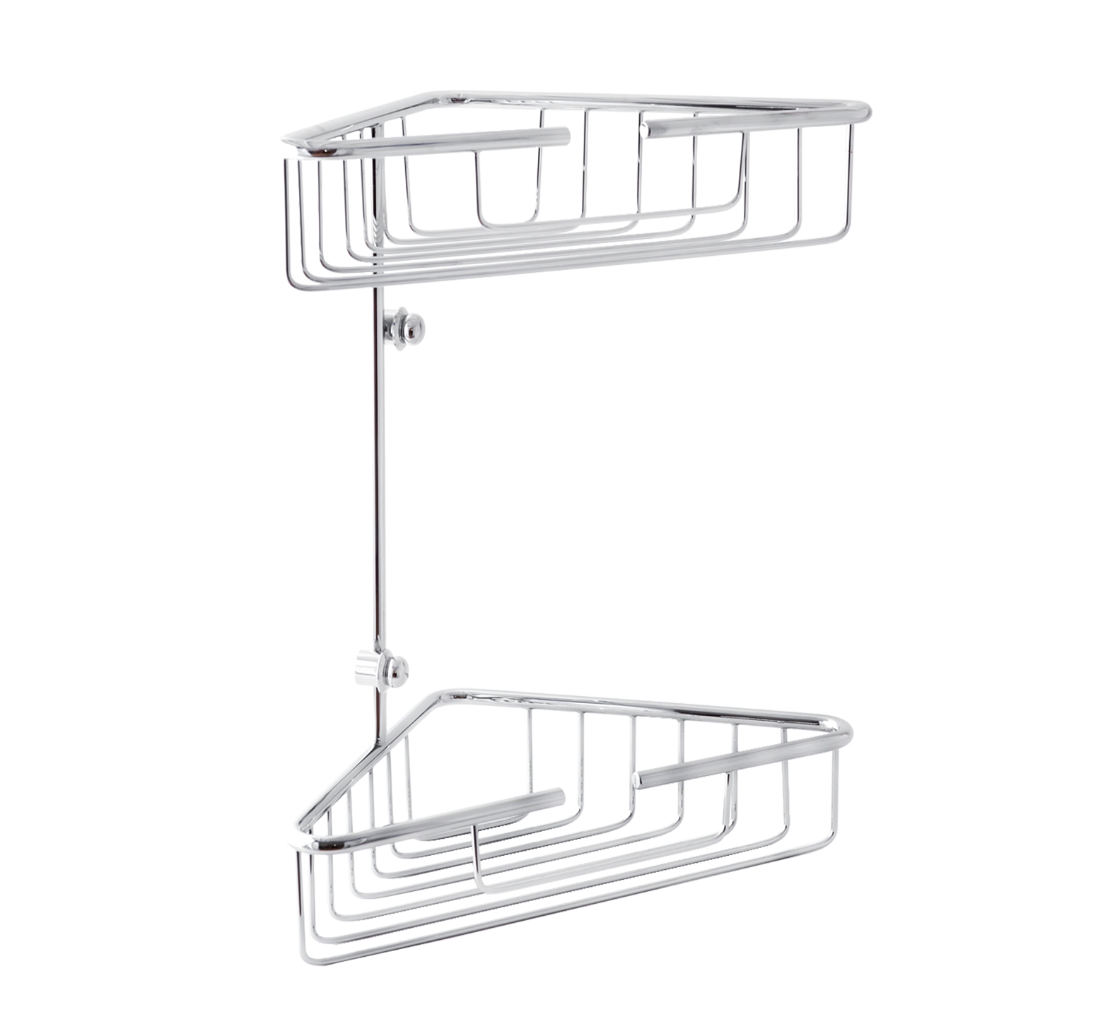 Contenitore doppio per spugne e saponi doccia da angolo LPH 28 x 20 x 6 cm