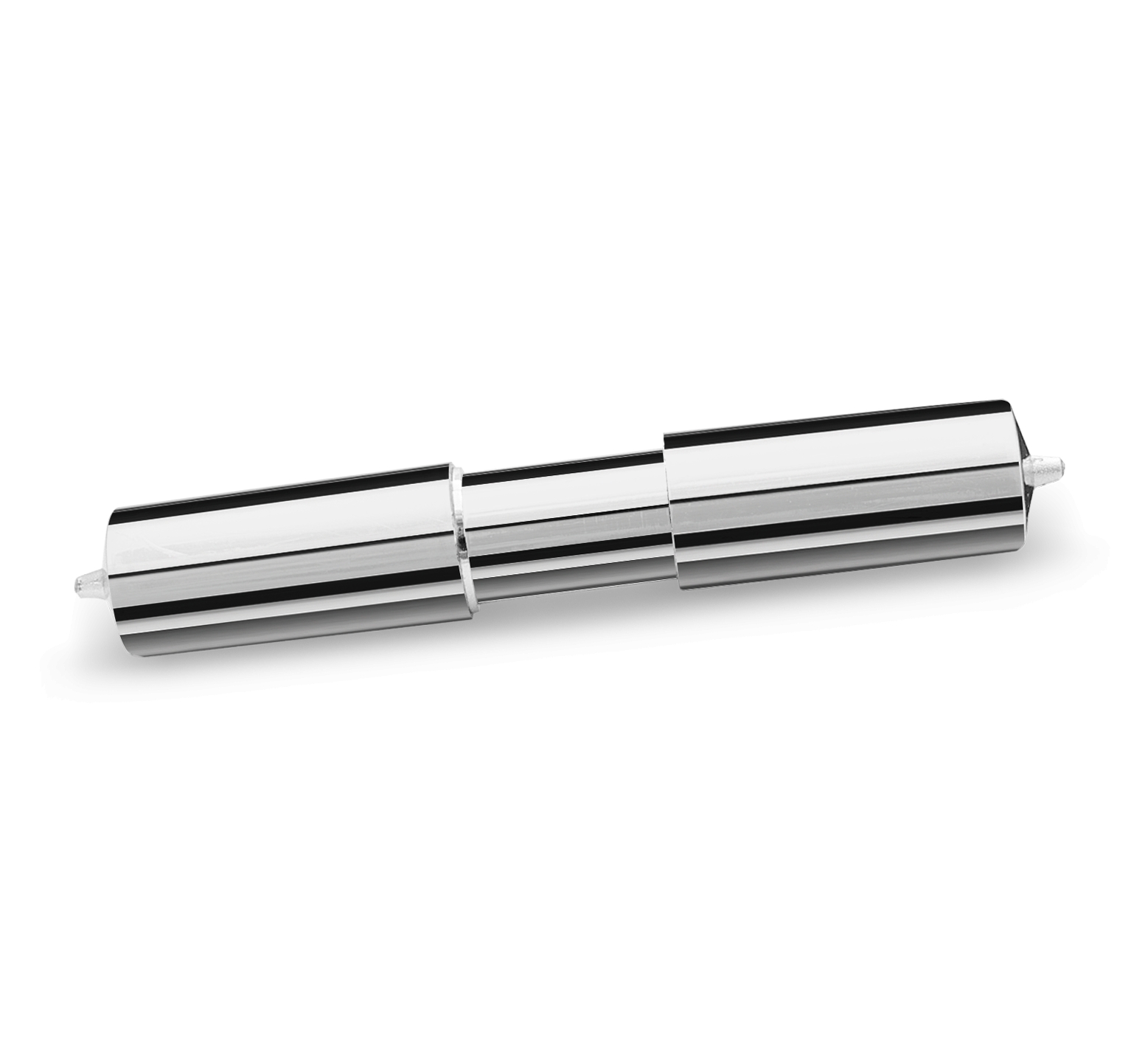 Removable paper roller - chrome color