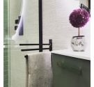 Porta-salviette-da-bagno-aste-rotabili-colore-tendenza-matte-black-nero-opaco-base-salvaspazio-stile-minimal-design-minimale