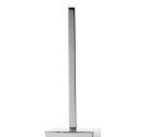 Free standing squared brass lavatory brush - Linea Cubo