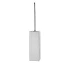 Free standing squared brass lavatory brush - Linea Cubo