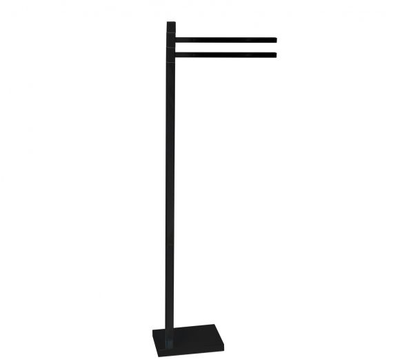 STANDING PAPER TOWEL HOLDER SQUARE BRASS
