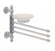 Bidet essuie la porte avec la porte de savon pour être fixé sur le mur avec des chevilles - WAVE LINE