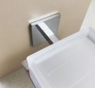 Porte de savon de mur à fixer avec le joint adhésif de colle garanti des accessoires de salle de bains de haute qualité garantis