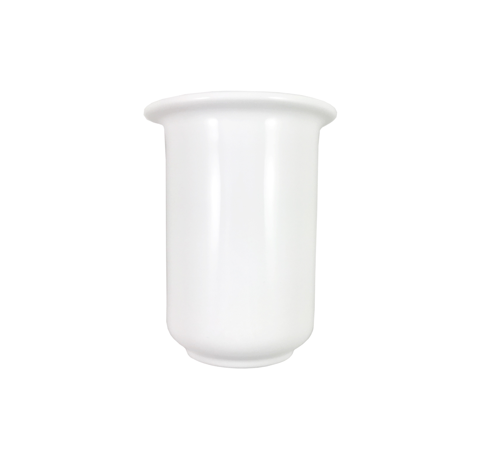 in plastica COMEYOU Colore: Bianco 2 testine di Ricambio per scopino WC 