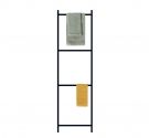 Three-rod bathroom ladder carrying bidet wipes, hand towel and shower towel furniture minimal design made in Italy