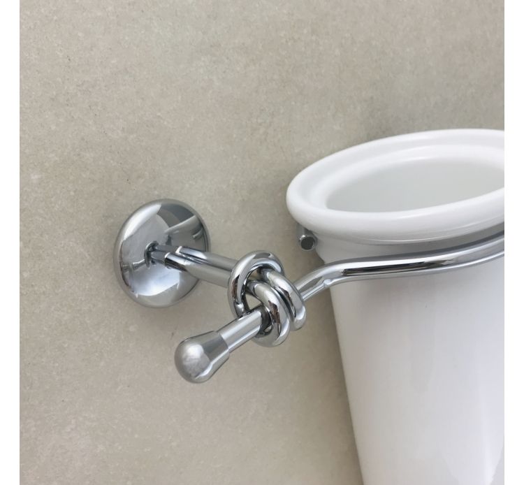 Setola ricambio scopino wc - d. cm 6,5 x cm 18 - ricambi bagno