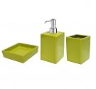 bath set-ceramic-soap-dispenser-tumbler toothbrush holder-bathroom fixtures Italian made in tuscany