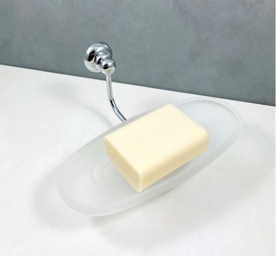Ceramic soap door suspended on bathroom wall - SPRING LINE