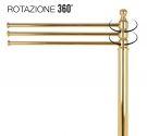 Standing from the floor to the bathroom for paper towel holder - made of brass - rods ro / ro - craft product, high quality