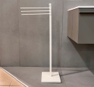 Free standing towel rack three straight arms-high quality bathroom design IdeArredoBagno