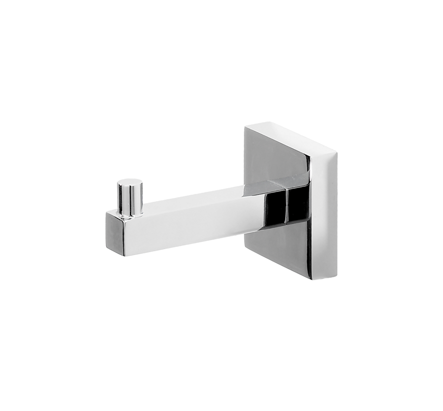 Appendino stile geometrico da muro per arredo bagno P 7 cm - LINEA CUBO