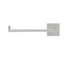 Left squared toilet paper holder - bath accessories made in Italy