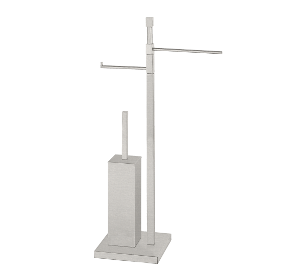 lampe de plancher multi-fonction de toilette porte-brosse et rouleau de salle de bains