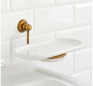 Porta saponetta a muro con supporto in stile inglese colore bronzo accessorio da bagno di alta qualità e lunga durata design