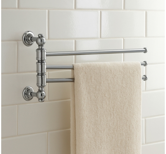 Wall wipes door three straight rolling rods - WAVE LINE
