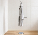 Vintage bronze style bath plantain brings tall freestand bathrobe to furnish bathroom with taste and quality
