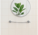 Serviette en papier support pour bidet salle de bains de fixation au mur avec des ancrages en laiton rouille de