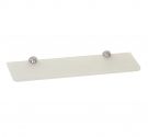 Shelf in crystal | neutral/satin | L. 30cm - Sp. 8mm