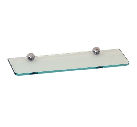 Shelf in crystal | neutral/satin | L. 30cm - Sp. 8mm