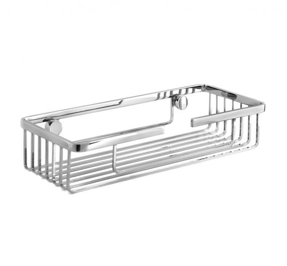 storage for shower/bath-chrome plated brass-modern bathroom-wall mounted-product, anti-rust