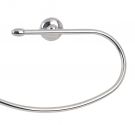 towel holder from wall - to- rod bent - line bathroom fittings brass chrome plated - fixing with dowels